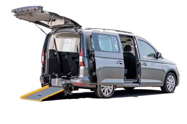 taxi vehicule de transport pour personnes à mobilité réduite